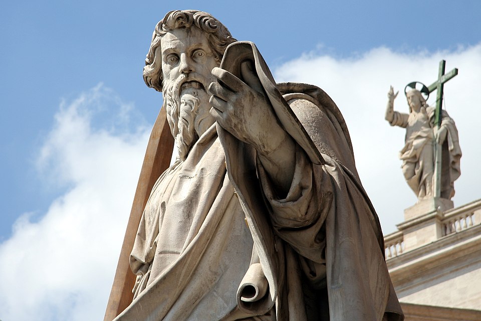 Old St. Peter's Basilica during the itinerary in Rome