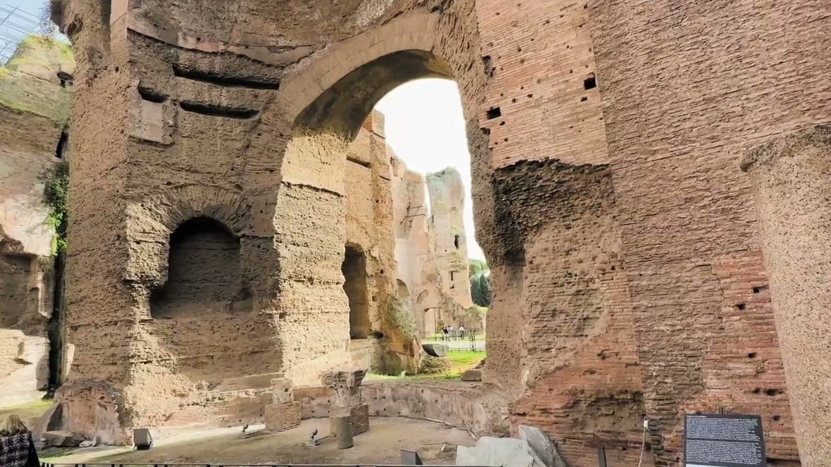 Baths of Caracalla in Rome